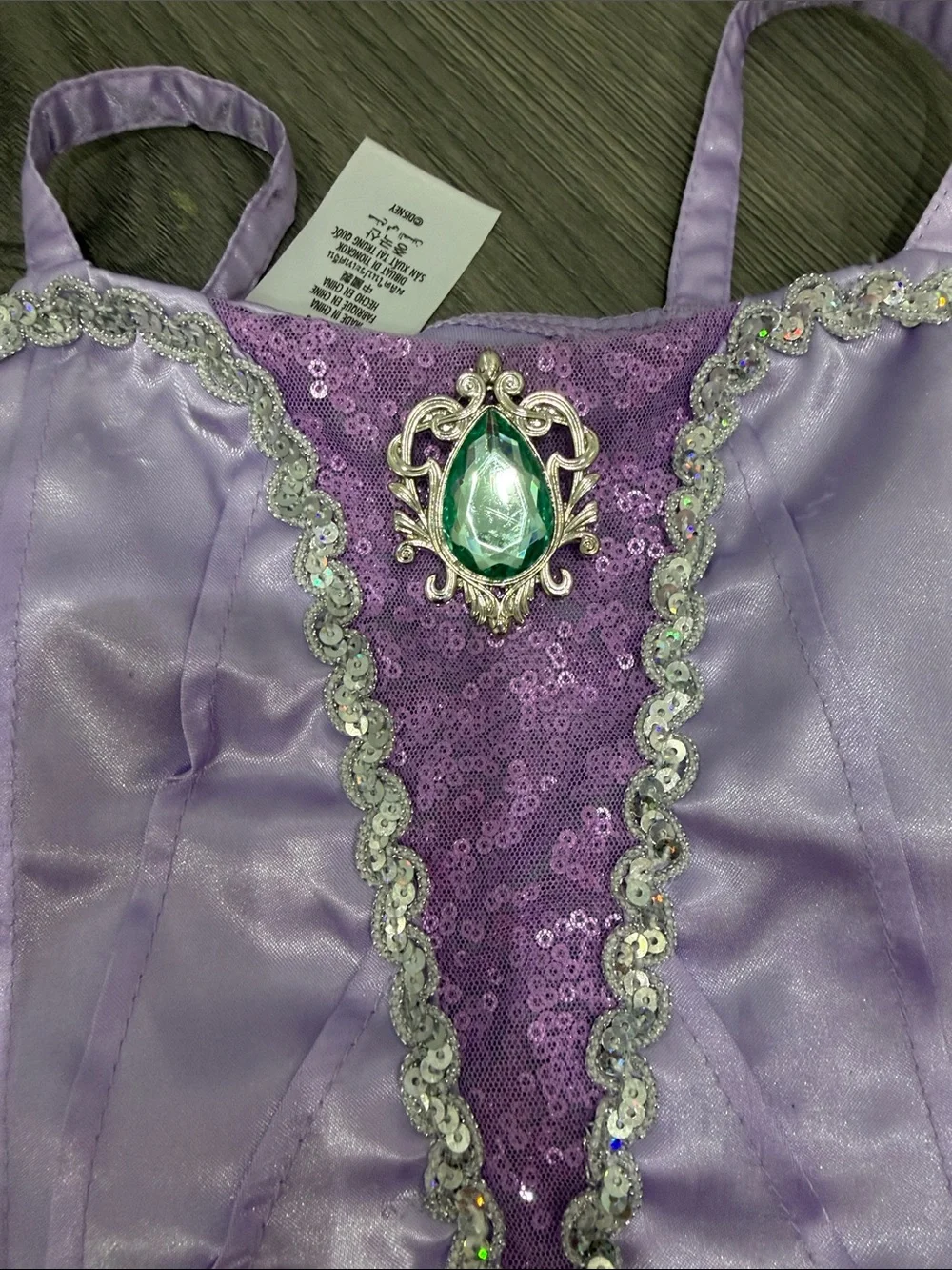 Disney Little Mermaid-Inspired Costume in Purple and Green